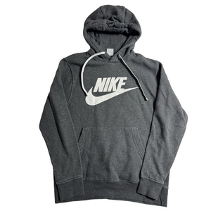 Nike Activewear Athletic Sporty Charcoal Gray Adult Male Men Medium Hoodie